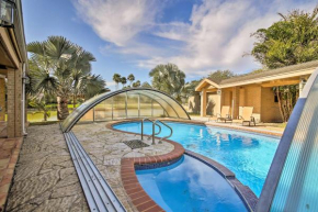 Evolve Waterfront Harlingen Home with Pool and Patio